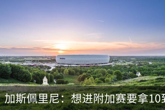 加斯佩里尼：想进附加赛要拿10到11分，我们需要赢得主场比赛